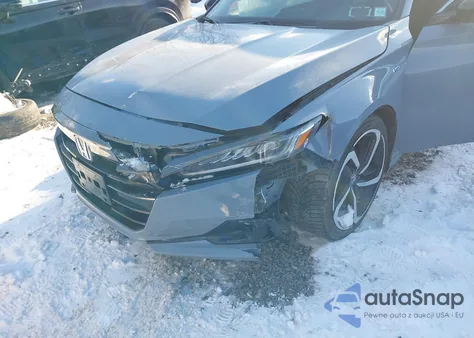 2022 Honda Accord Hybrid Sport from USA, damaged, VIN 1HGCV3F20NA038727